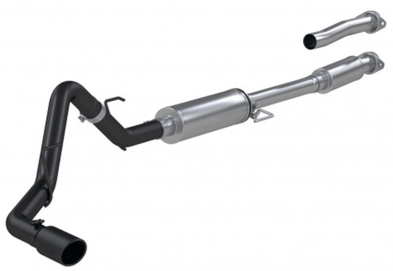 MBRP S5211BLK 2021+ Ford F-150 2.7L/ 3.5L Ecoboost 5.0L Single Side 3in Black Coated Catback Exhaust