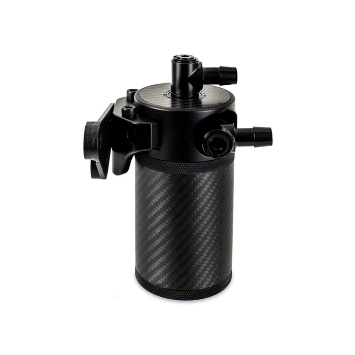 Mishimoto MMBCC-C8-20PCF 2020+ Chevrolet Corvette C8 Baffled Oil Catch Can Kit (PCV Side) - Carbon Fiber