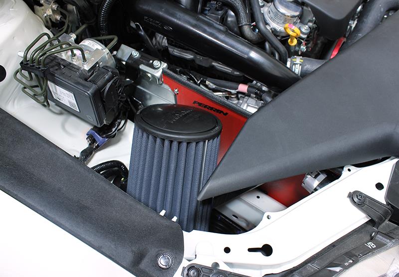 Perrin Performance PSP-INT-325BK PERRIN 15-21 Subaru WRX Cold-Air Intake w/Heatshield - Black