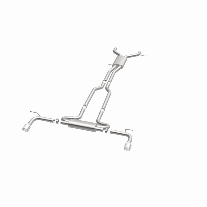 Magnaflow 15085 MagnaFlow 07 Audi Q7 V8 4.2L Dual Split Rear Exit Stainless Cat-Back Perf Exhaust
