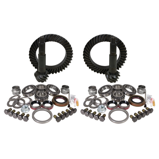 Yukon Gear & Axle YGK056 Yukon Gear & Install Kit Package for Jeep JK Rubicon 4.11 Ratio