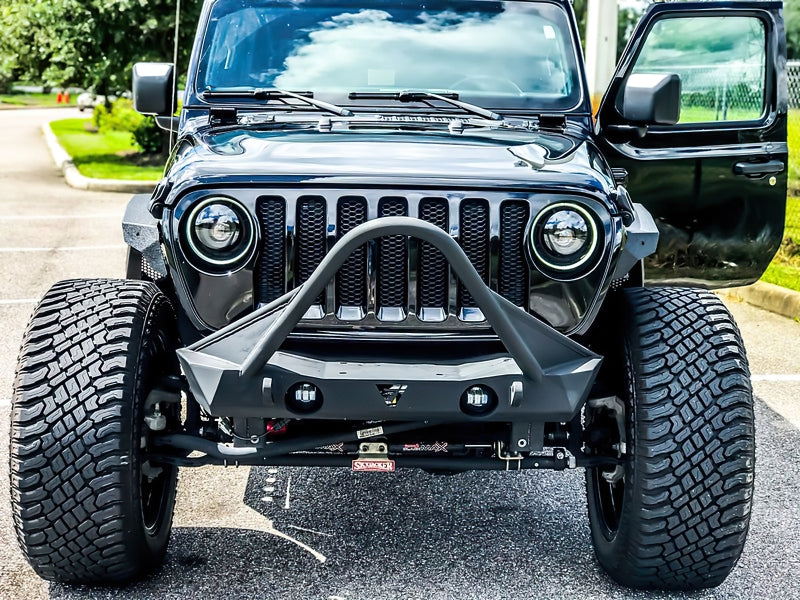 ORACLE Lighting 5839-504 Oracle Oculus Bi-LED Projector Headlights for Jeep JL/Gladiator JT - Matte Blk - 5500K
