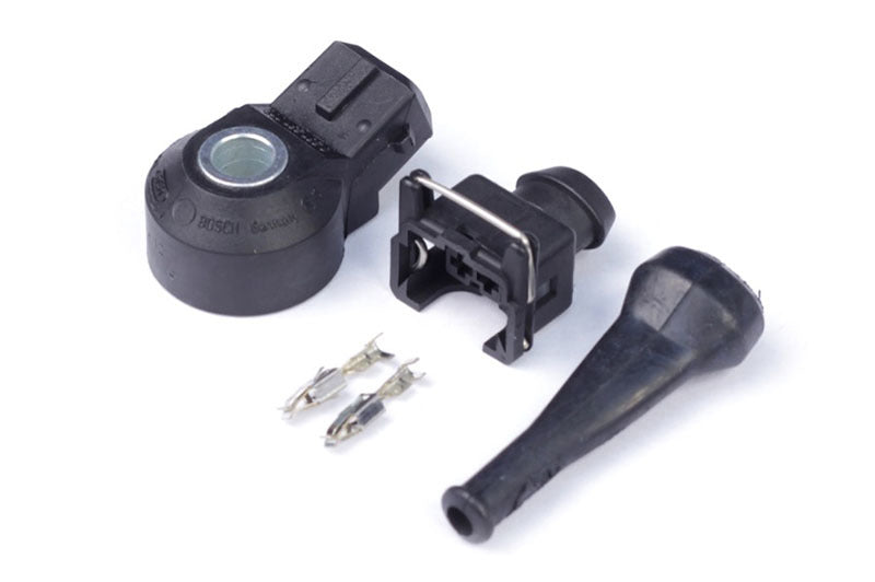Haltech HT-011100 Genuine Bosch Knock Sensor 8mm (5/16in) Mounting Bolt w/Plug & Pins