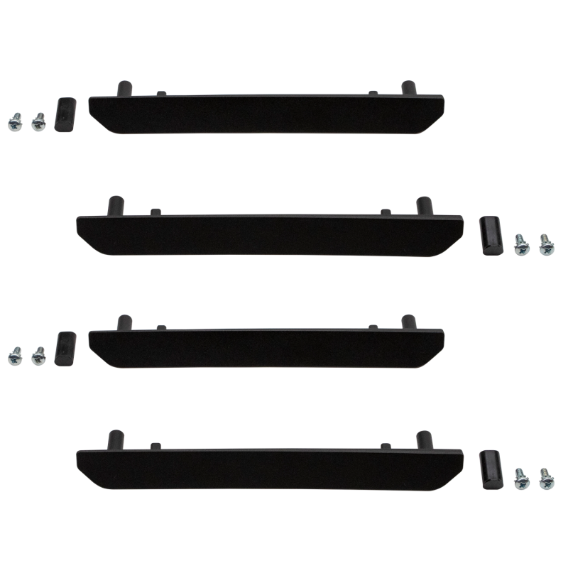 Wehrli WCF100393 2020+ GMC 2500/3500HD Fender Flare Marker Light Delete Kit w/o Logo - Fine Texture Black