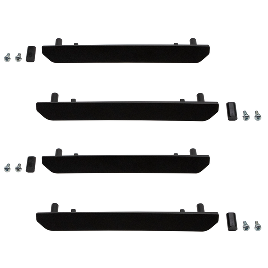 Wehrli WCF100393 2020+ GMC 2500/3500HD Fender Flare Marker Light Delete Kit w/o Logo - Fine Texture Black