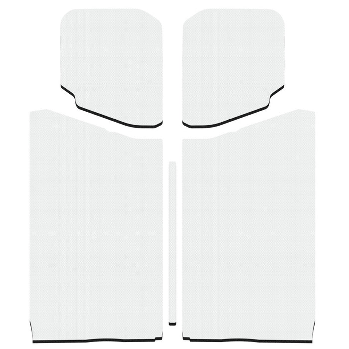 DEI 50190 18-23 Jeep Wrangler JL 2-Door Boom Mat Headliner - 5 Piece - White