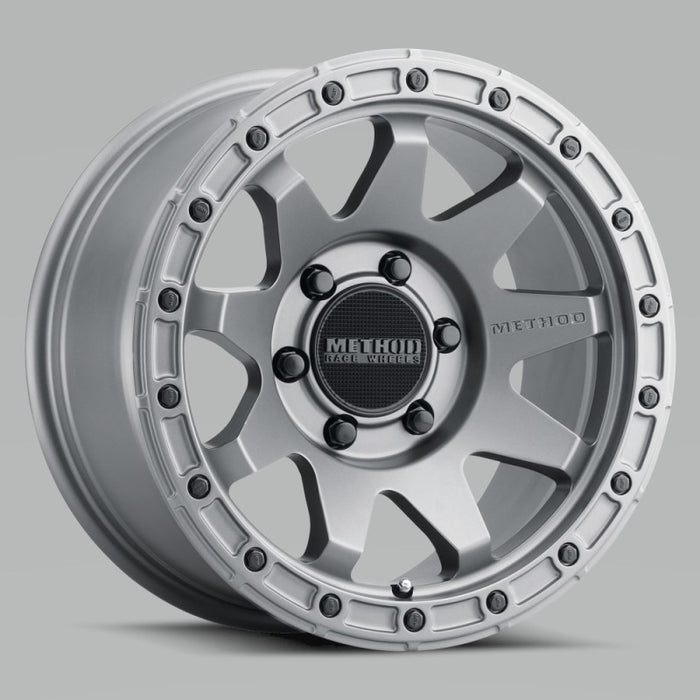 Method Wheels MR31778560800 Method MR317 17x8.5 0mm Offset 6x5.5 106.25mm CB Matte Titanium Wheel