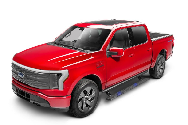 AMP Research 77152-01A 2021 Ford F-150 SuperCrew & 22-23 F-150 Lightning CC PowerStep XL - Black