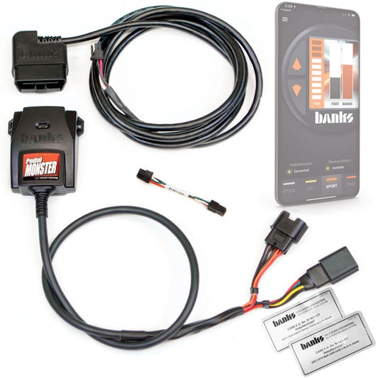 Banks Power 64310-C Pedal Monster Kit (Stand-Alone) 07-19 RAM 2500/3500/11-20 Ford F-Series 6.7L Use w/Phone
