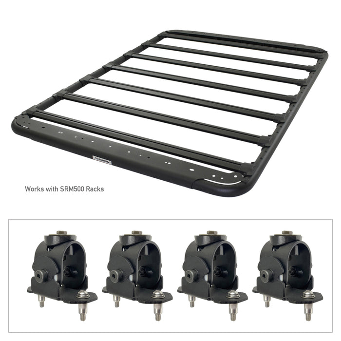 Go Rhino 5910000T Adjustable Multi-Axis Mounting Kit for SRM Rack
