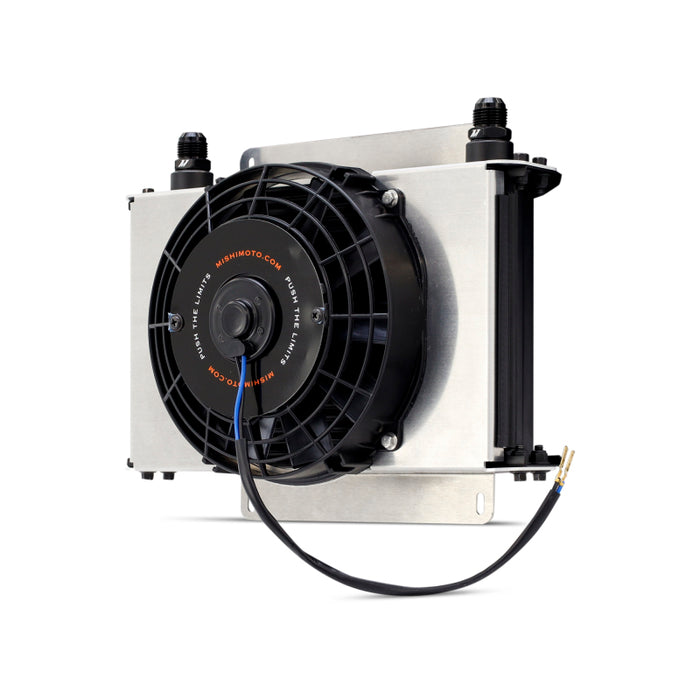 Mishimoto MMOC-25-K Universal Oil Cooler Kit 25-Row Cooler and 1x 8in Fan