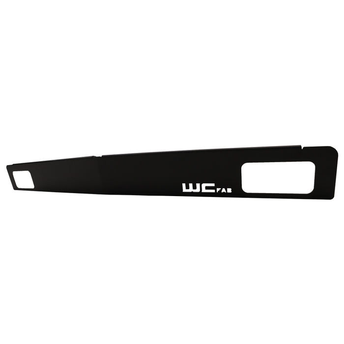 Wehrli WCF100427-FTB 15-19 Chevrolet 2500/3500 Front Bumper Valance Filler Panel Kit w/Tow Hooks - Texture Black