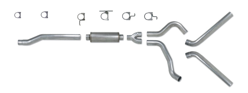 Diamond Eye Performance K4340S Diamond Eye KIT 4in Catback DUAL SS: 03-07 FORD 6.0L F250/F350