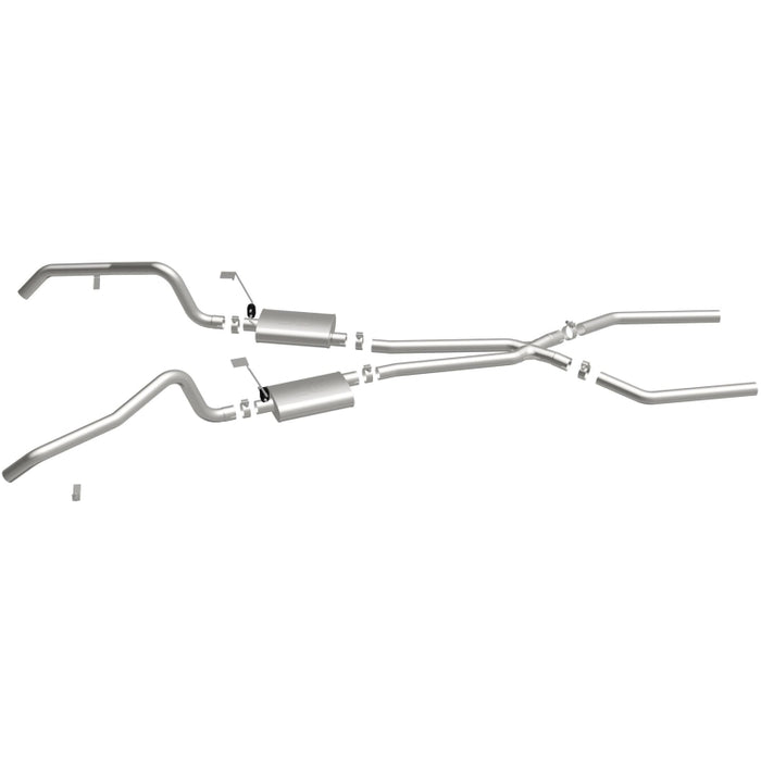 Magnaflow Perf Exhaust MAG15896 67-69 GM F Body 2.5in Dual Exhaust System