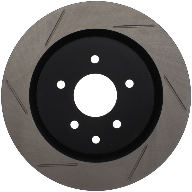 Stoptech 126.42079SR StopTech Power Slot 03-07 350z/ 03-04 G35 w/ Brembo SportStop Slotted Rear Right Rotor