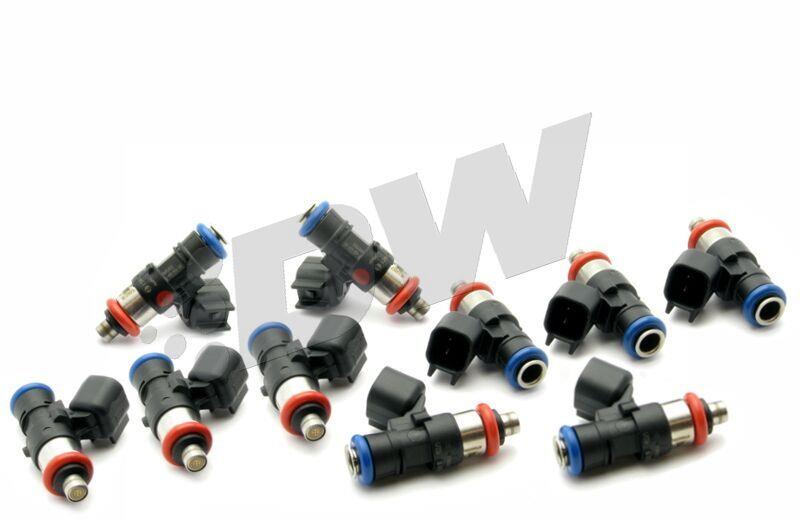 DeatschWerks 16U-03-0050-10 03-06 Dodge Viper (Drop In) / 92-02 Viper (Top Feed Only) 50lb Injectors - Set of 10