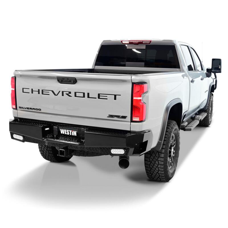 Westin 58-341185 19-20 Chevy Silverado 1500 HDX Bandit Rear Bumper - Black