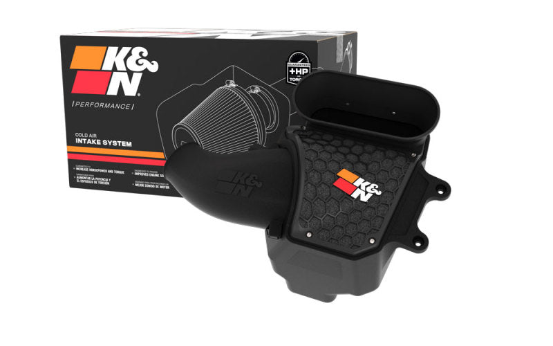 K&N Engineering 63-1588 K&N 21-22 Jeep Wrangler JL V8-6.4L AirCharger Performance Intake