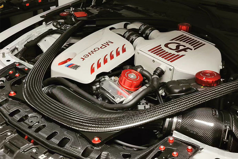 CSF 8082R 2014+ BMW M3/M4 (F8X) Top Mount Charge-Air-Cooler - Raw Finish