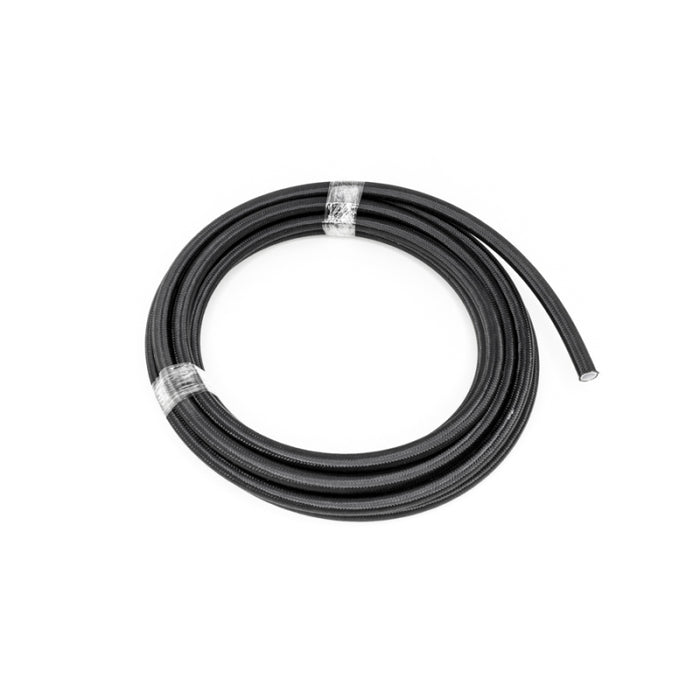 DeatschWerks 6-02-0865-20 8AN Black Nylon Braided PTFE Hose 20 Feet