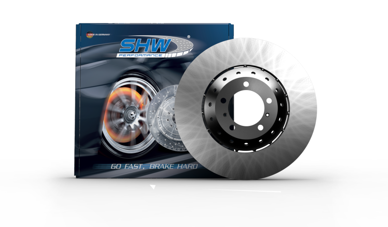 SHW Performance PFL47517 SHW 05-06 Porsche Cayenne S 4.8L Left Front Smooth Lightweight Brake Rotor (958615301)