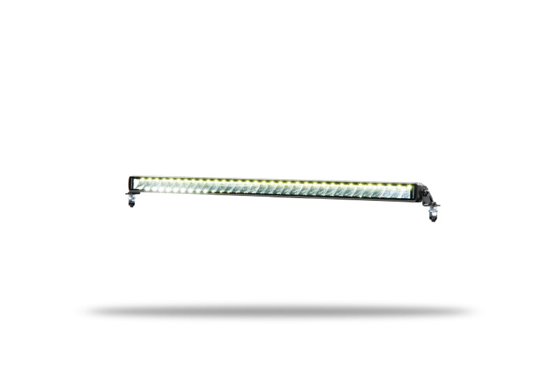 Go Rhino 751653201CSS Xplor Blackout Series Sgl Row LED Light Bar (Side/Track Mount) 31.5in. - Blk