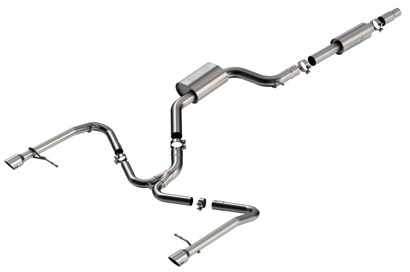 Borla 140850SB 19-21 VW GLI 2.0L S-Type 3.5in x 5.5in Tip Cat-Back Exhaust