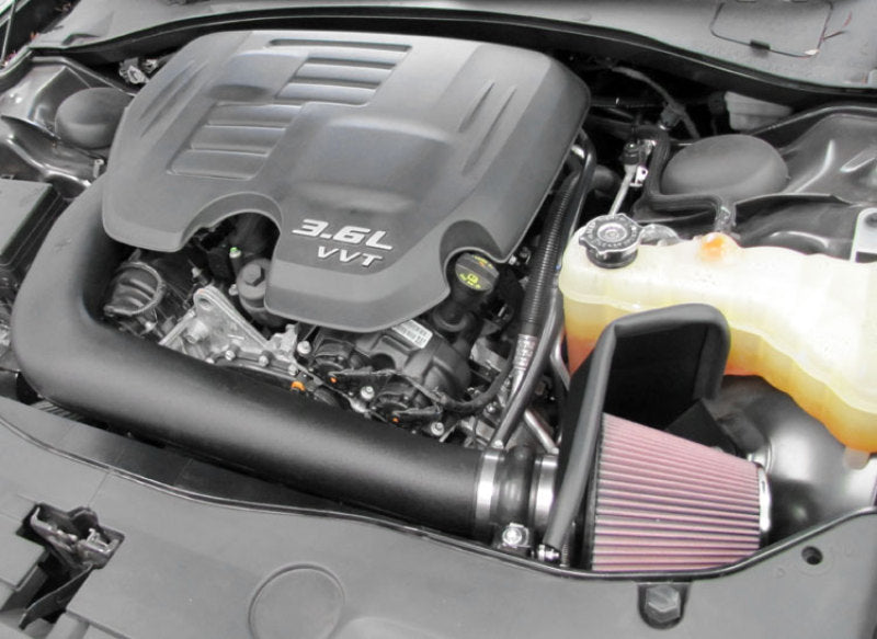 K&N Engineering 63-1564 K&N 11-12 Dodge Challenger/Charger / 11-12 Chrysler 300 3.6L V6 AirCharger Performance Intake