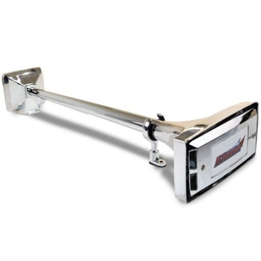 Kleinn Air Horns 412 Kleinn Chrome Roof Mount Single Horn/ 22.75In - Chrome-Plated Spun Copper