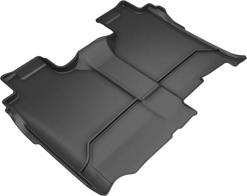 3D MAXpider L1GM02421509 2019-2020 GMC/Chevrolet Sierra 1500/Silverado 1500 Kagu 2nd Row Floormats - Black