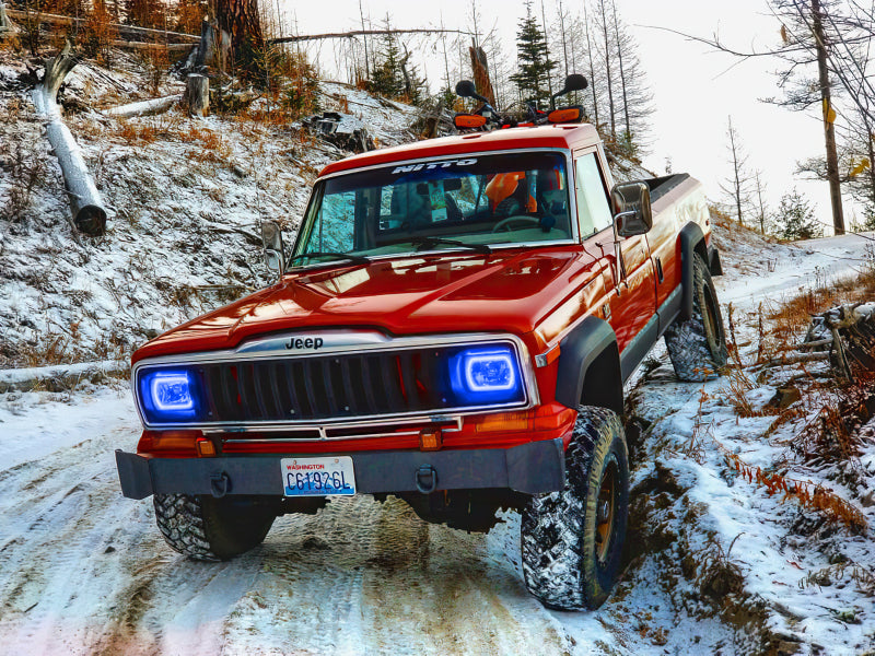 ORACLE Lighting 6908-333 Oracle Pre-Installed Lights 7x6 IN. Sealed Beam - ColorSHIFT Halo