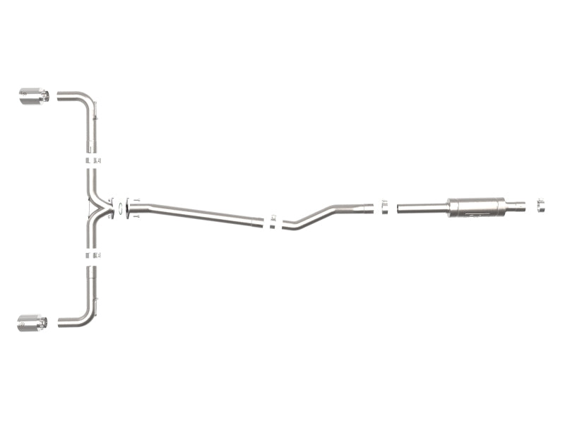 aFe 49-37015-P AFE Exhaust Cat Back