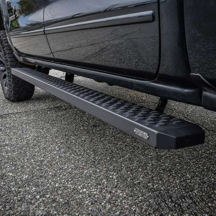 Westin 27-74755 Grate Steps Running Boards 86 in - Textured Black