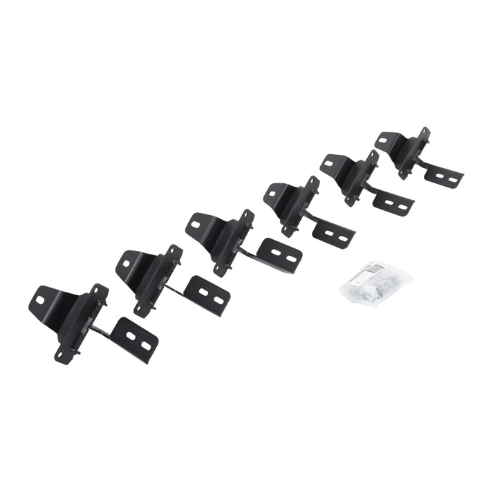 Go Rhino 6945065 18-20 Jeep Wrangler JLU Brackets for RB Running Boards