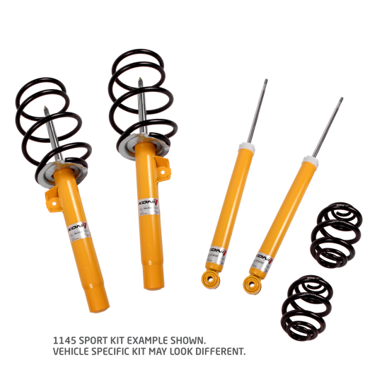 KONI 1145 1011 Koni 1145 Sport Kit 99-05 BMW E46 323i/325i/328i/330i Coupe/Sedan (excl AWD)