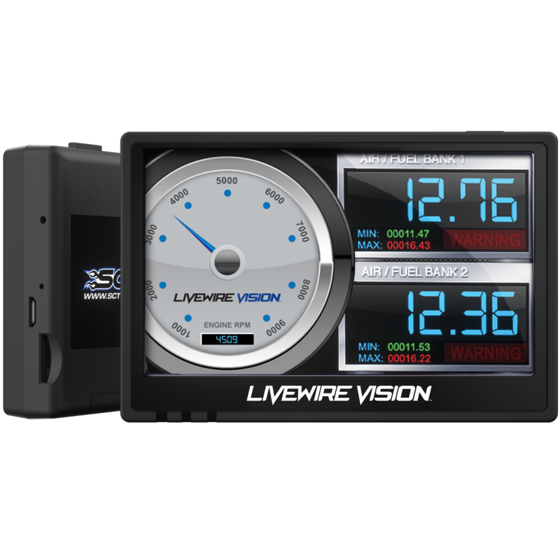 SCT Performance 5015PWD Livewire Vision Performance Monitor (for 1996+ Ford Vehicles)