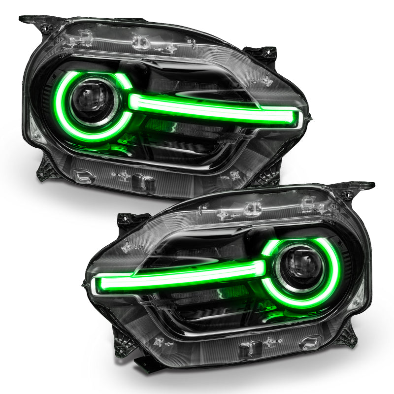 ORACLE Lighting 1454-504 Oracle 2021 Ford Bronco Sport RGB+W Headlight DRL + Halo - w/ Simple Controller SEE WARRANTY