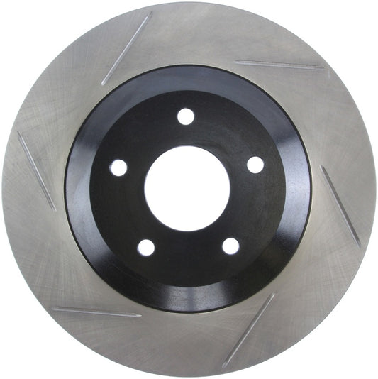 Stoptech 126.62060SR StopTech Power Slot 97-04 Chevy Corvette / 04 & 08 Cadillac XLR/XLR-V Front Right Slotted Rotor