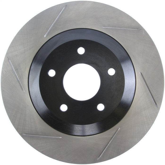 Stoptech 126.62060SR StopTech Power Slot 97-04 Chevy Corvette / 04 & 08 Cadillac XLR/XLR-V Front Right Slotted Rotor