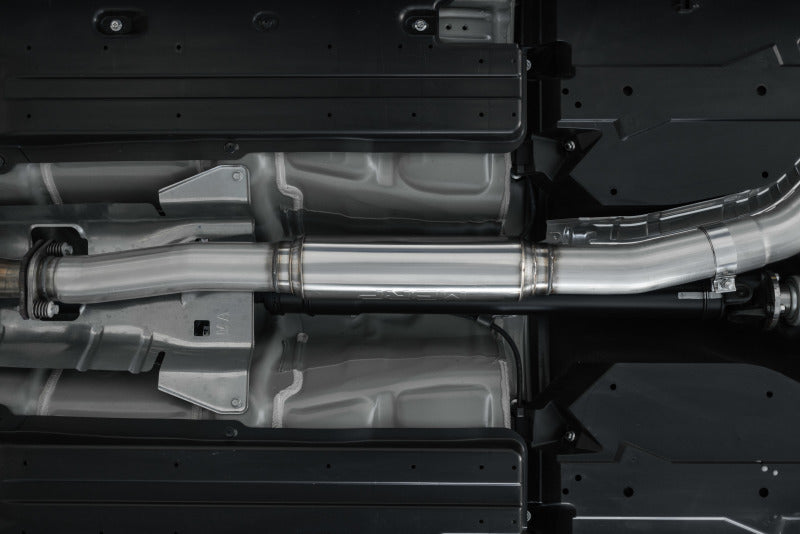 MBRP S48023CF 15-19 Subaru WRX 2.0L/STI 2.5L 3in Dual Split Rear Exit w/ 3.5in CF Tips - T304 (Race Version)