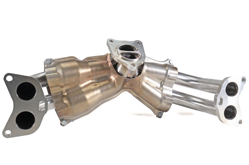 Perrin Performance PSP-EXT-058 PERRIN 22-25 Subaru WRX / 20-25 OBXT & LXT / 19-25 Ascent Equal Length Header - Brushed SS