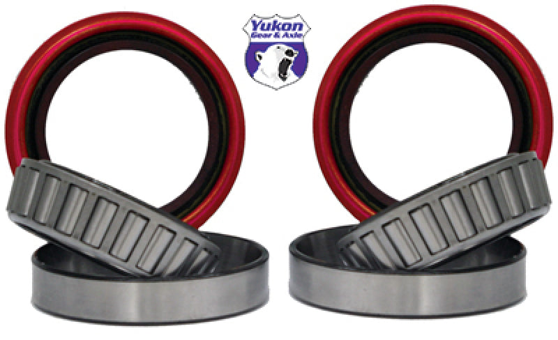 Yukon Gear & Axle AK F-G06 Yukon Gear Rplcmnt Axle Bearing and Seal Kit For 77 To 93 Dana 44 and Chevy/GM 3/4 Ton Front Axle