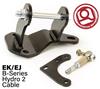 Innovative Mounts 40020 Innovative 96-00 Civic B-Series Black Steel Hydro to Cable Trans Conversion Bracket and Actuator