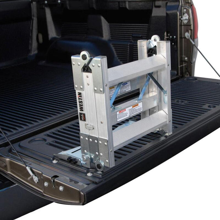 Westin 10-3000 Truck-Pal Tailgate Ladder - Aluminum