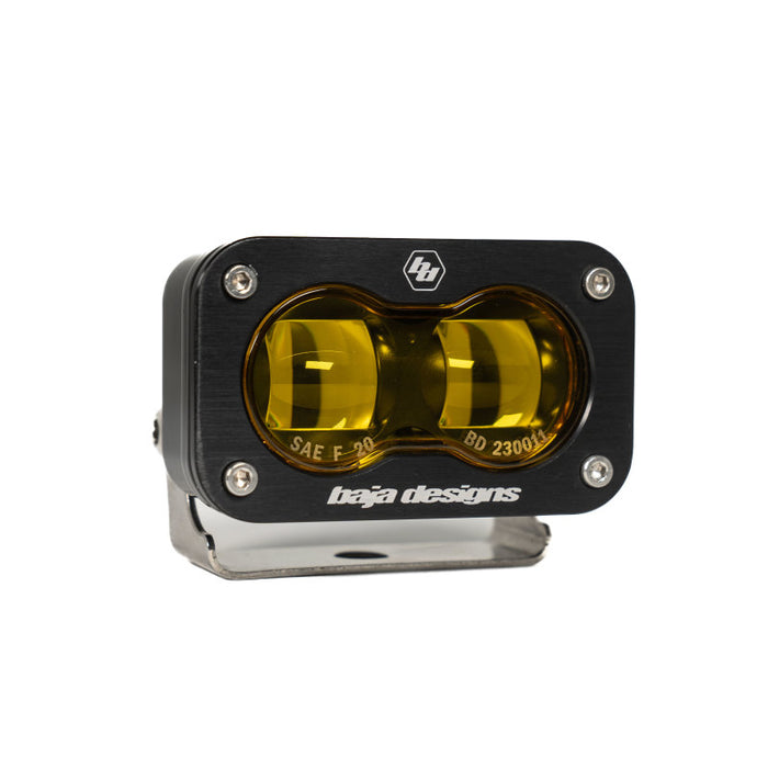 Baja Designs 448171 21-22 Ford F-150 Raptor S2 SAE Dual Fog Pocket Light Kit - Amber