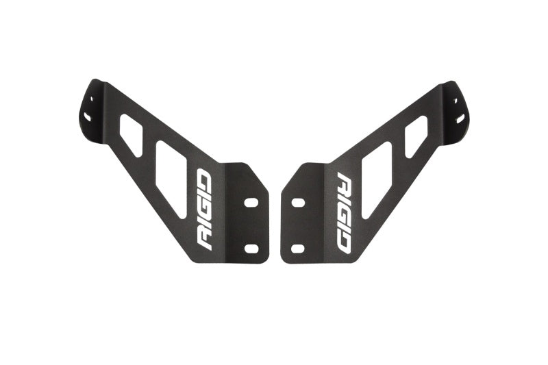 Rigid Industries 41665 2018 Jeep JL - Hood Mount Kit - Mounts 20in Adapt Series