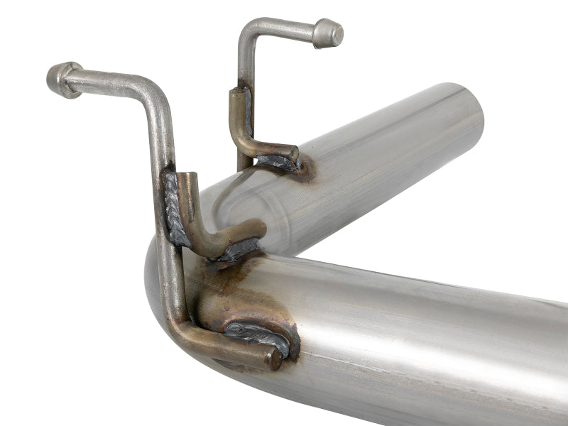 aFe 49-36901 AFE FIAT 124 Spider I4-1.4L (t) Mach Force-Xp 2-1/2 In 304 Stainless Steel Axle-Back Exhaust