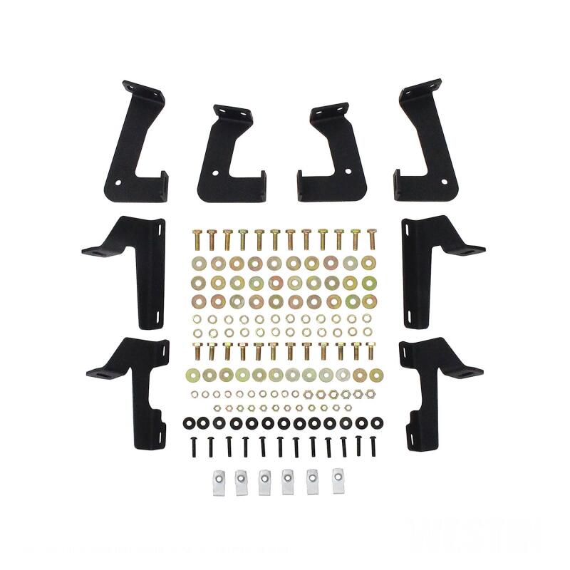 Westin 56-14055 18-20 Jeep Wrangler JL 2DR HDX Drop Nerf Step Bars - Textured Black