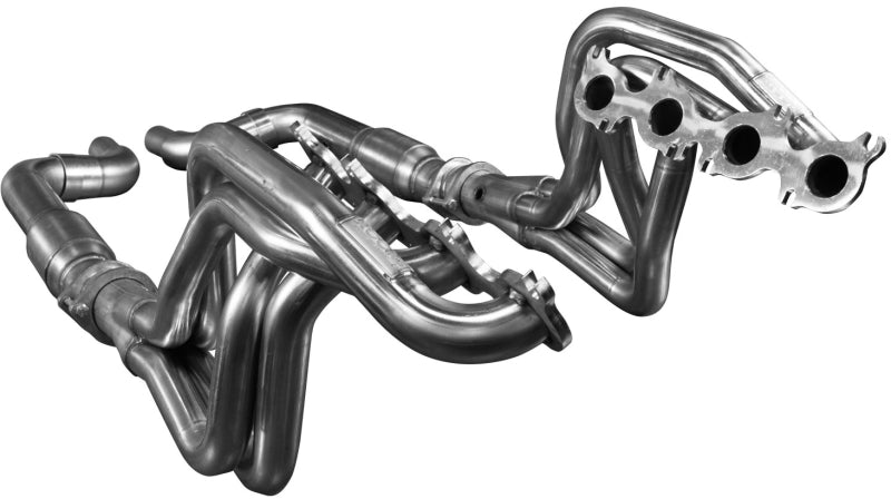 Kooks Headers 1151H431 Kooks 15+ Mustang 5.0L 4V 1 7/8in x 3in SS Headers w/ Green Catted OEM Connection Pipe