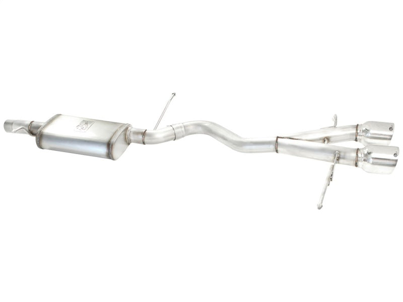 aFe 49-36408-P MACHForce XP 2-1/2in SS-304 Cat-Back Exhausts w/ Polished Dual Tips 2008 VW Golf R32 V6-3.2L MKV